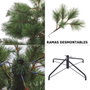 BigBuy Home Sapin de Noël Vert PVC Polyéthylène 70 x 70 x 150 cm