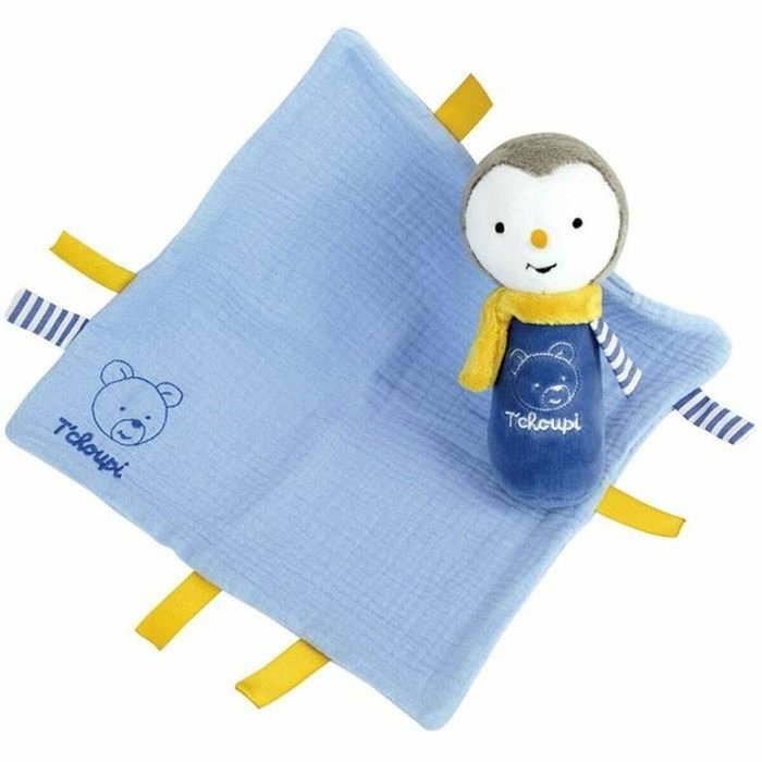 Jemini Coffret Naissance T'choupi avec Doudou et Peluche Hochet Bleu