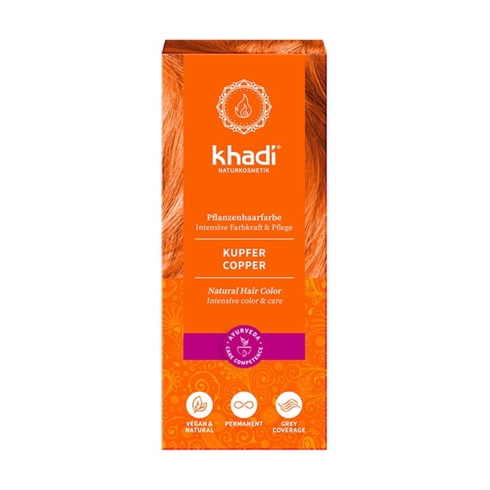 Khadi Tinte Herbal Color Cuivre Khadi Tinte Herbal Color Cuivre