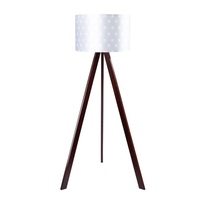 Kano-2 Lampadaire Blanc / Marron Kano-2 Lampadaire Blanc / Marron