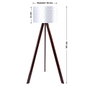 Kano-2 Lampadaire Blanc / Marron