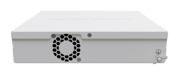 MikroTik CRS310-8G+2S+IN - Commutateur réseau 10 ports avec 8 ports Ethernet 2.5G, 2 ports SFP+ 10G, USB, montage rack 1U, 34 W, blanc