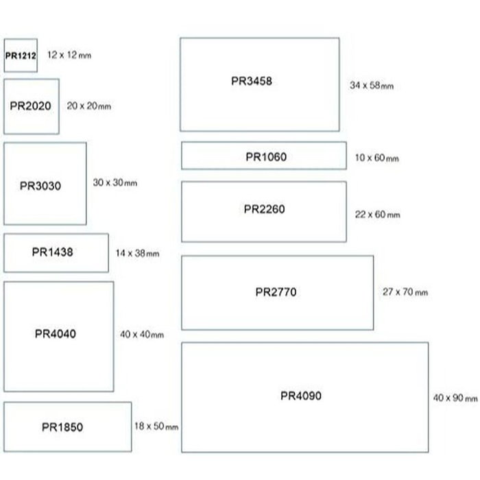 Support de tampons Brother Bleu (6 Unités) Support de tampons Brother Bleu (6 Unités)