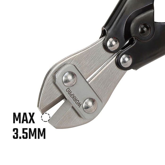 Cisaille Workpro 8" 3,5 mm 20 cm Acier