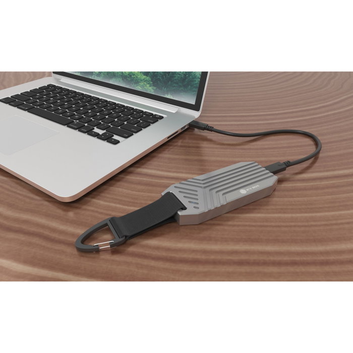 Icy ICY BOX IB-1919M-C42 USB4 M.2 NVMe Case, Argent