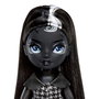 MGA Shadow High Entry - Muñeca Shanelle Onyx, traits détaillés, cheveux noirs, yeux de cristal, robe pour enfants de 4 ans et plus