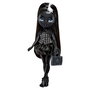 MGA Shadow High Entry - Muñeca Shanelle Onyx, traits détaillés, cheveux noirs, yeux de cristal, robe pour enfants de 4 ans et plus