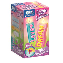 Clementoni Coffret Crée tes bougies - Série Messages