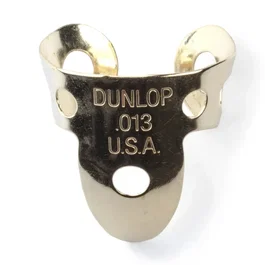 DUNLOP Médiators de doigt en laiton .013 pol (Pack de 20)
