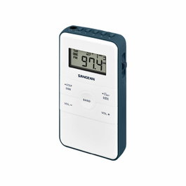 SANGEAN Radio digitale rechargeable DT140WT avec recherche automatique et indicateur RF