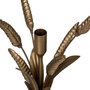 BigBuy Home Bougeoir Doré Fer Ø 23 cm