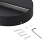 Applique LED Extérieure Circulaire 7W 2700K Noir Mat