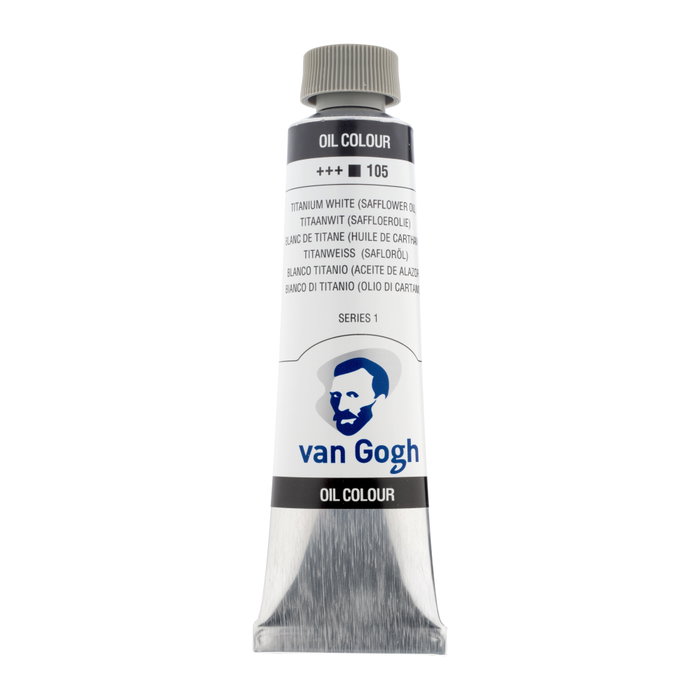 Van Gogh Peinture à l'huile Blanc de titane 40 ml Van Gogh Peinture à l'huile Blanc de titane 40 ml