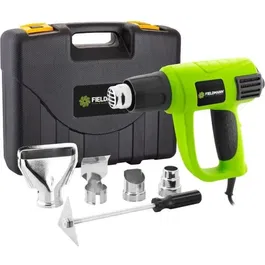 Fieldmann FDHP 202001-E Pistolet thermique 2000 W 50-600 °C 250-500 l/min avec 5 accessoires et mallette