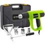 Fieldmann FDHP 202001-E Pistolet thermique 2000 W 50-600 °C 250-500 l/min avec 5 accessoires et mallette