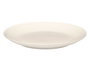 VESSIA Plat plat en porcelaine lisse blanc 27 cm, lot de 24 units