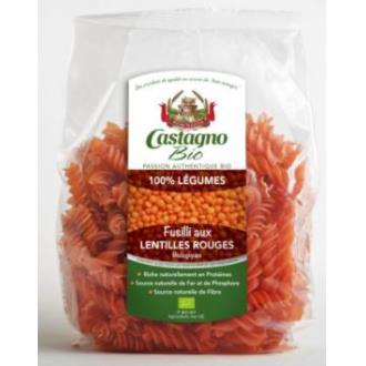 Castagno Spirales de lentilles rouges Bio 250g Castagno Spirales de lentilles rouges Bio 250g
