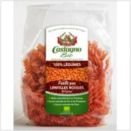 Castagno Spire de Lentilles Rouges 250 g Bio