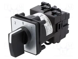 SCHNEIDER ELECTRIC Commutateur à came 12A 3 positions (2-0-1) noir
