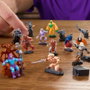Mattel Masters of the Universe Brick Shop Set de Construction Snake Mountain / Montagne du Serpent avec 12 figurines NanoWorld