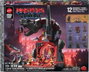 Mattel Masters of the Universe Brick Shop Set de Construction Snake Mountain / Montagne du Serpent avec 12 figurines NanoWorld