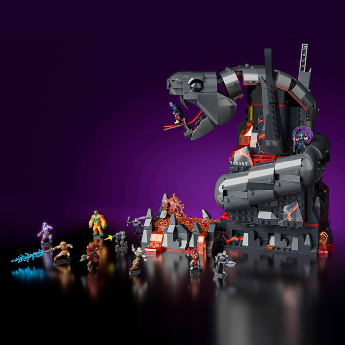 Mattel Masters of the Universe - Castillo Skeletor, Forteresse Montagne Serpent avec Figurines NanoWorld, Jeu de Construction Enfant +10 Ans Mattel Masters of the Universe - Castillo Skeletor, Forteresse Montagne Serpent avec Figurines NanoWorld, Jeu de Construction Enfant +10 Ans