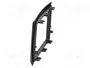 PER.PIC. Cadre de radio 2 DIN noir pour Renault Megane II