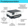 HP OfficeJet Pro 9110b - Imprimante couleur multifonction sans fil avec recto verso automatique, écran tactile et port USB pour bureau