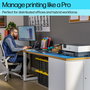 HP OfficeJet Pro 9110b - Imprimante couleur multifonction sans fil avec recto verso automatique, écran tactile et port USB pour bureau