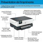 HP OfficeJet Pro 9110b - Imprimante couleur multifonction sans fil avec recto verso automatique, écran tactile et port USB pour bureau