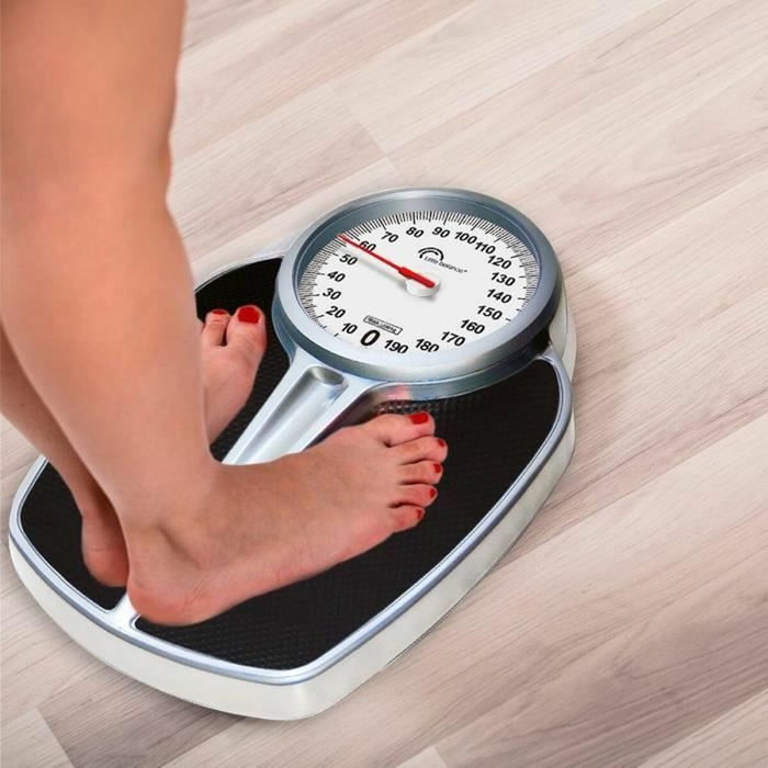 Little Balance 8182 PRO M 200 - Pèse-personne mécanique Noir / Argent