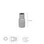 WOLFPACK LINEA PROFESIONAL Douille hexagonale 1/4'' 6 mm