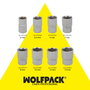 WOLFPACK LINEA PROFESIONAL Douille hexagonale 1/4'' 6 mm