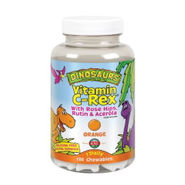 KAL Vitamina C Rex 100 dinosaures masticables