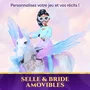 Spin Master Layla et Glacier Ailes Magiques L'École des Licornes - Poupée + Licorne