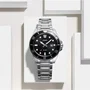 Casio MDV-107D Montre Homme Analogique Quartz Acier Inox Noir Étanche 20 Bars Lunette Rotative Revêtement Neobrite