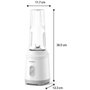 Philips Blender Blend & Go Série 3000 HR2670/01 - Blanc - 0,6L