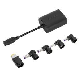 Targus Ensemble d'adaptateurs d'alimentation USB-C Legacy Power Adapter Set, Noir