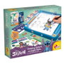 Color Baby - Table de dessin Stitch avec lumière et accessoires - Plateau lumineux - Jouet pour enfants à partir de 5 ans