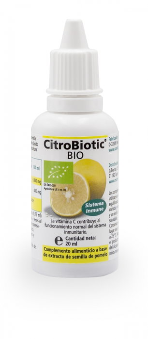 SANITAS Citrobiotic Extrait de pépins de pamplemousse 100 ml SANITAS Citrobiotic Extrait de pépins de pamplemousse 100 ml