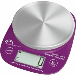 Little Balance LB 5000 Pro Inox 5.1 - Balance de cuisine ultraprécise