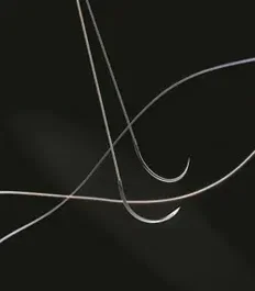 B. Braun Monosyn Violet 2/0 sans aiguille 140 cm, 12 unités