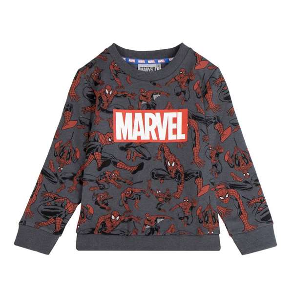 Cerda Sweat-shirt cotton brushed Spider-Man - Taille 5 ans Cerda Sweat-shirt cotton brushed Spider-Man - Taille 5 ans