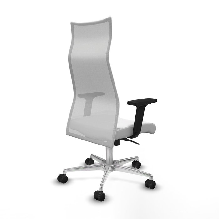 Chaise de Bureau Piqueras y Crespo B2D086N Blanc