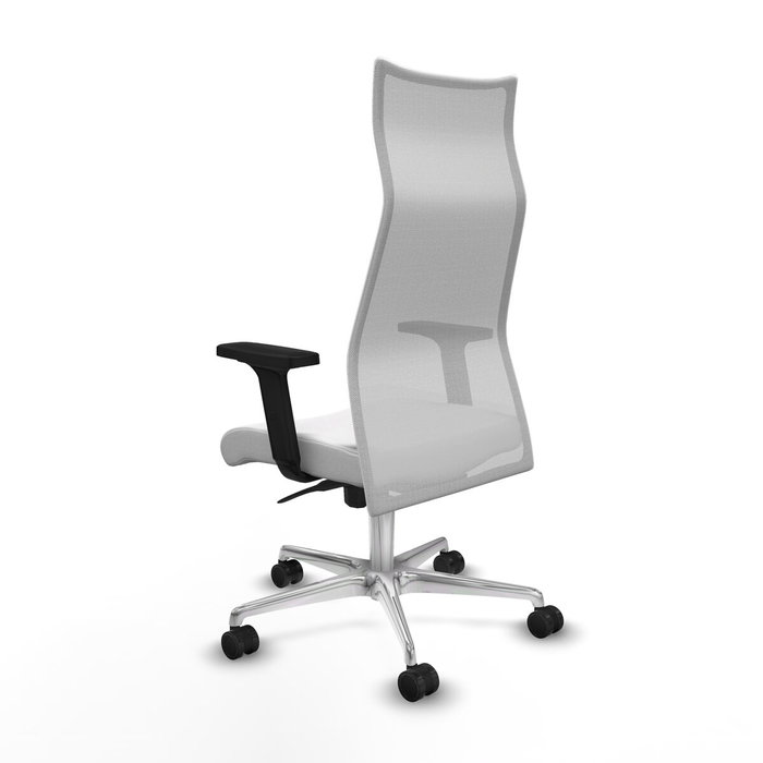 Chaise de Bureau Piqueras y Crespo B2D086N Blanc