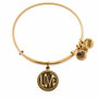 Alex And Ani Bracelet LOVE II Doré