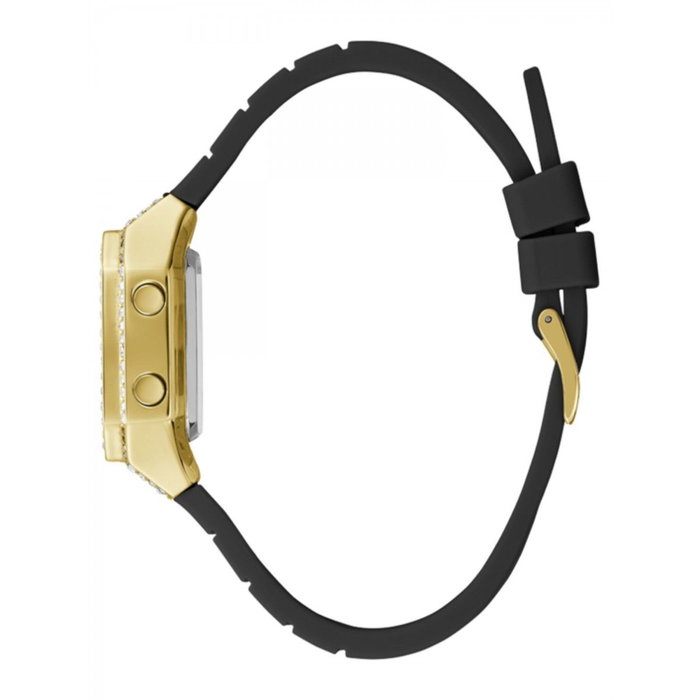 Guess GW0430L2 avec bracelet noir et boîtier doré Guess GW0430L2 avec bracelet noir et boîtier doré