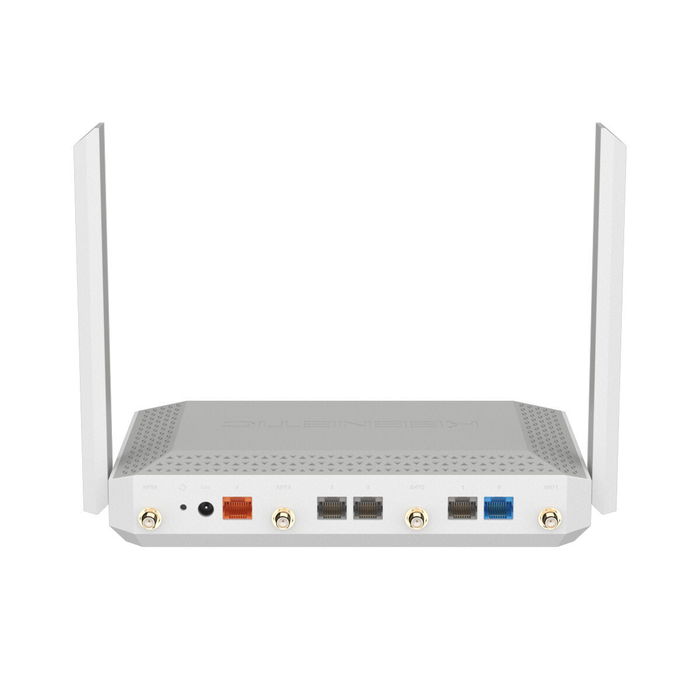 Router Keenetic KN-4110-01-EU Blanc Gris USB 2.0 Ethernet LAN Wi-Fi 6 GHz