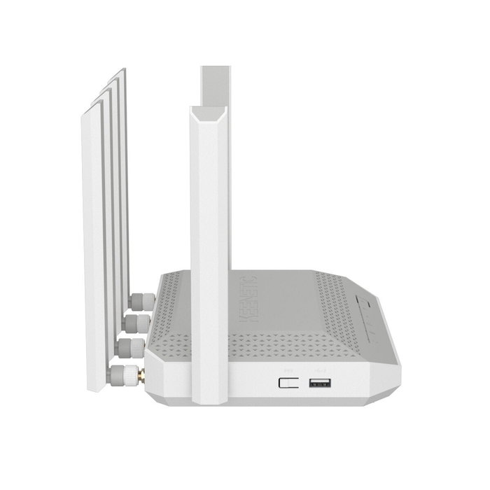 Router Keenetic KN-4110-01-EU Blanc Gris USB 2.0 Ethernet LAN Wi-Fi 6 GHz