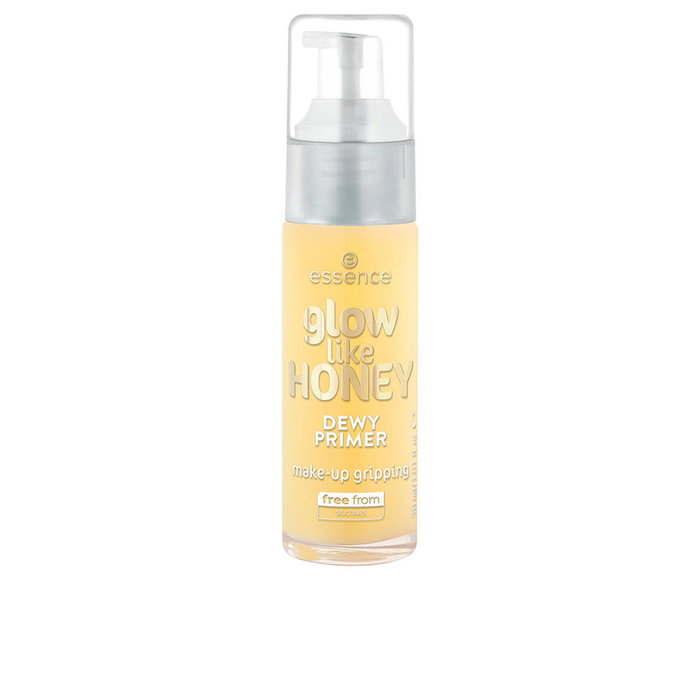 Essence Glow Like Honey Dewy Primer - Jaune miel clair Essence Glow Like Honey Dewy Primer - Jaune miel clair